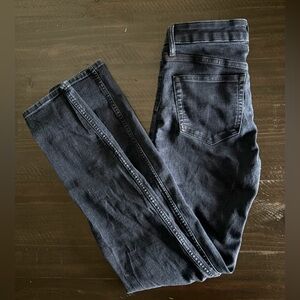 Dark wash women’s Straight Jeans